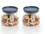 Anubhav Janni Handi Shape Kitchen Storage Plastic Containre (900ml) Shape Container Air Tight Lid For Rice Dal Jar Set Modular Unbreakable With Lid Rice Dal Flour (Pack Of 1 Pcs) - Image 4