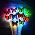 Anubhav Janni LED Flashing Light Butterfly Hair Clip  Braid Optical Fibber Hairpin Party Décor Girl and Women Favours Pin ( pack of 1 ) - Image 6