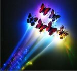 Anubhav Janni LED Flashing Light Butterfly Hair Clip  Braid Optical Fibber Hairpin Party Décor Girl and Women Favours Pin ( pack of 1 ) - Image 8