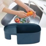 Anubhav Janni Multifunction Kitchen Waste Filter Basket (sink)  Plastic Sink Strainers Colander Basket Food Storage For Filter Wash Vegetables Fruits Medium Drain (Pack Of 1 Pcs) - Image 4
