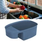 Anubhav Janni Multifunction Kitchen Waste Filter Basket (sink)  Plastic Sink Strainers Colander Basket Food Storage For Filter Wash Vegetables Fruits Medium Drain (Pack Of 1 Pcs) - Image 8