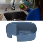 Anubhav Janni Multifunction Kitchen Waste Filter Basket (sink)  Plastic Sink Strainers Colander Basket Food Storage For Filter Wash Vegetables Fruits Medium Drain (Pack Of 1 Pcs) - Image 9