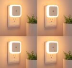 Anubhav Janni  Night Lamp Sensor Light for Bedroom Bed Side Home  Smart Automatic ON/Off Dim LED Lights Energy Saving 0.5W Long Life Hallway Stairs Kitchen Bathroom ( pack of 1 )