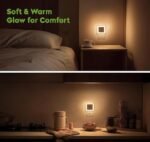 Anubhav Janni  Night Lamp Sensor Light for Bedroom Bed Side Home  Smart Automatic ON/Off Dim LED Lights Energy Saving 0.5W Long Life Hallway Stairs Kitchen Bathroom ( pack of 1 ) - Image 3