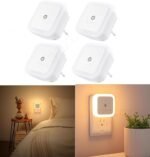 Anubhav Janni  Night Lamp Sensor Light for Bedroom Bed Side Home  Smart Automatic ON/Off Dim LED Lights Energy Saving 0.5W Long Life Hallway Stairs Kitchen Bathroom ( pack of 1 ) - Image 9