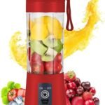 Anubhav Janni 6 Blade Usb Juicer Bottle Cup For Vegetables Fruit Juice Maker With Rechargeable Blender Mixer Portable  Home Ravel Gym Built In Jar  Bottle Fruit Machine (Pack Of 1 Pcs)