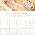 Anubhav Janni Adjustable Drawer Organizer Stretchable Interlocking Clapboard Divider Socks Tie Makeup Kitchen Dresser Bag Organisers (Pack Of 8 Pcs) - Image 9