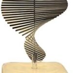 Anubhav Janni DNA Shape Stereoscopic Lighting 3D 360 Rotating Ambient Christmas Night Light Bedroom Hall Living Room Study Decorative Lamp USB Charging  ( pack of 1 )