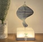 Anubhav Janni DNA Shape Stereoscopic Lighting 3D 360 Rotating Ambient Christmas Night Light Bedroom Hall Living Room Study Decorative Lamp USB Charging  ( pack of 1 ) - Image 6