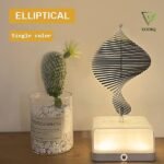 Anubhav Janni DNA Shape Stereoscopic Lighting 3D 360 Rotating Ambient Christmas Night Light Bedroom Hall Living Room Study Decorative Lamp USB Charging  ( pack of 1 ) - Image 9
