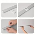 Anubhav Janni  Motion Sensor Under Cabinet LED 400mAh Battery Dimmable USB Rechargeable Closet Lamp  Wireless Stick-On for Wardrobe kitchen Stairs (Pack of 1) - Image 5