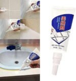Anubhav Janni Tiles Gap Filler Waterproof Sealant Grout White Cement Paste Tube for Walls and Joints Waterproof Tile Tube Kitchen Bathroom ( pack of 1 ) - Image 2