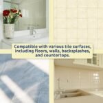Anubhav Janni Tiles Gap Filler Waterproof Sealant Grout White Cement Paste Tube for Walls and Joints Waterproof Tile Tube Kitchen Bathroom ( pack of 1 ) - Image 5
