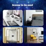 Anubhav Janni Astronaut Projector with 360° Galaxy and Star Projector Remote  Timer Space Night Light Robot Room Decor Lamp Kids ( pack of 1 ) - Image 9