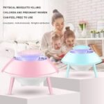 Anubhav Janni  Mosquito Trap Killer – Space Ship Design LED Lamp, Effective Insect Zapper, Silent Operation, Eco-Friendly, Safe for Kids & Pets, Perfect Indoor Outdoor Use ( pack of 1 ) - Image 5