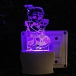 Anubhav Janni  Night Lamp  Design Acrylic Light with Plug for Bedroom Kitchen Home Office 7 Color Changing ( pack of 1 ) - Image 6