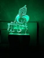 Anubhav Janni  Night Lamp  Design Acrylic Light with Plug for Bedroom Kitchen Home Office 7 Color Changing ( pack of 1 ) - Image 7