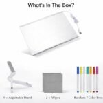 Anubhav Janni LED Drawing Board with Wood Base  Glowing Acrylic Message  Art Board with 6 Pens Perfect for Creative Room Décor Illuminated Messages  and Festival Gifts ( pack of 1 ) - Image 9
