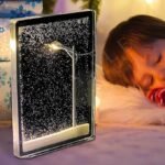 Anubhav Janni DIY Snowfall Lamp Handmade Snow Globe Night Light with Street Light Christmas Winter Decor Snowflake Lamp for Home Kids Birthday Gifts Desktop Decor ( pack of 1 ) - Image 6