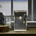 Anubhav Janni DIY Snowfall Lamp Handmade Snow Globe Night Light with Street Light Christmas Winter Decor Snowflake Lamp for Home Kids Birthday Gifts Desktop Decor ( pack of 1 ) - Image 7