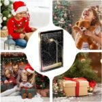 Anubhav Janni DIY Snowfall Lamp Handmade Snow Globe Night Light with Street Light Christmas Winter Decor Snowflake Lamp for Home Kids Birthday Gifts Desktop Decor ( pack of 1 ) - Image 8