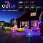 Anubhav Janni Solar  Jellyfish Garden Lights Lights 7 Color Changing, Waterproof String for Yard Patio Garden, Outdoor Party Wedding Birthday ( pack of 1 ) - Image 9