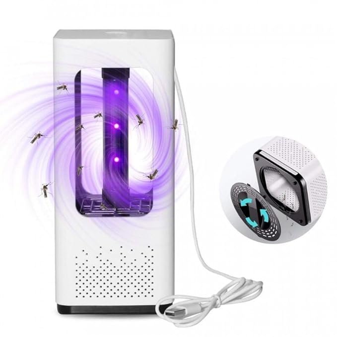 Anubhav Janni Square Mosquito Killer lamp for Home, USB Powered Electronic Fly Inhaler Lamp Mosq (Pack of 1) Anubhav Janni Square Mosquito Killer lamp for Home, USB Powered Electronic Fly Inhaler Lamp Mosq (Pack of 1) - Image 1