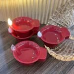 Anubhav Janni Water Sensor Diya Set  Electric Flameless Smokeless LED Diyas for Diwali Festival Balcony Home Office Decor Useful Festivals ( pack of 1 ) - Image 2