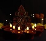Anubhav Janni Water Sensor Diya Set  Electric Flameless Smokeless LED Diyas for Diwali Festival Balcony Home Office Decor Useful Festivals ( pack of 1 ) - Image 9