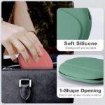 Anubhav Janni Silicone Data Cable Storage Case Organizer Mini Key Box Data Storage Case Portable Wired Headset Pouch for Travel Home Office Everyday Use Silicone Case ( pack of 3 ) - Image 6