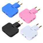 Anubhav Janni Mini Slim Wireless Plug Adapter Multi Universal Travel Charger Rotatable Pin Extender Socket Foldable Wall Outlet for Multiple Device Charging ( pack of 1 ) - Image 2