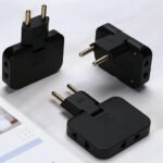 Anubhav Janni Mini Slim Wireless Plug Adapter Multi Universal Travel Charger Rotatable Pin Extender Socket Foldable Wall Outlet for Multiple Device Charging ( pack of 1 ) - Image 5