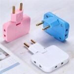 Anubhav Janni Mini Slim Wireless Plug Adapter Multi Universal Travel Charger Rotatable Pin Extender Socket Foldable Wall Outlet for Multiple Device Charging ( pack of 1 ) - Image 8