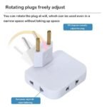 Anubhav Janni Mini Slim Wireless Plug Adapter Multi Universal Travel Charger Rotatable Pin Extender Socket Foldable Wall Outlet for Multiple Device Charging ( pack of 1 ) - Image 9