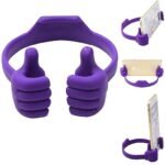 Anubhav Janni OK Mobile Stand Phone Holder Universal Flexible Portable Cellphone Tablet Smartphone Mount Cradle Thumb for All Smartphones and Tablets Thumbs up Designed Best  Phones ( pack of 2 ) - Image 2
