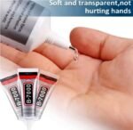 Anubhav Janni B-7000 Multi-Purpose Glue Transparent Adhesive for Jewellery Mobile Phone Epoxy Resin Shoes Toys Bag Touch Screen Cell Phone Repair High Viscosity ( pack of 2 ) - Image 4