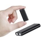 Anubhav Janni Small Audio Recording Device Digital Voice Recorder Inbuilt Memory Size Clear Sound Up to 10 Feet 12 Hours Working Time Black Mini Super Long Storage Capacity ( pack of 1 )