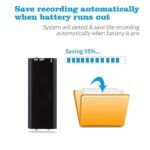 Anubhav Janni Small Audio Recording Device Digital Voice Recorder Inbuilt Memory Size Clear Sound Up to 10 Feet 12 Hours Working Time Black Mini Super Long Storage Capacity ( pack of 1 ) - Image 5