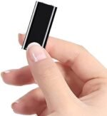 Anubhav Janni Small Audio Recording Device Digital Voice Recorder Inbuilt Memory Size Clear Sound Up to 10 Feet 12 Hours Working Time Black Mini Super Long Storage Capacity ( pack of 1 ) - Image 8