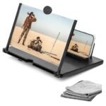 Anubhav Janni 3D Mobile Screen Magnifier Folding Stand Holder Portable Anti-Radiation 3D Enlarger for All Smartphones Magnifier HD Foldable Smartphone with Anti-Glare Magnifying ( pack of 1 )