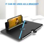 Anubhav Janni 3D Mobile Screen Magnifier Folding Stand Holder Portable Anti-Radiation 3D Enlarger for All Smartphones Magnifier HD Foldable Smartphone with Anti-Glare Magnifying ( pack of 1 ) - Image 9