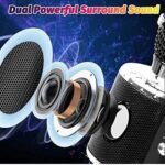 Anubhav Janni Round Mike Handheld Singing Mike Multi-Function Bluetooth with Microphone Speaker for All Smart Phone Bluetooth Toy Toddlers Musical Boys Girls Fun Learning Kids - Image 8