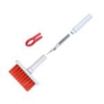 Anubhav Janni 5-in-1 Keyboard Cleaner Multi-Function Computer Tools Kit Corner Gap Duster Key-Cap Puller for Bluetooth Earphones Laptop Air-pods Pro Camera Lens Brush ( pack of 1 ) - Image 2