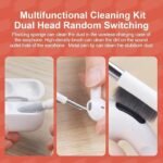 Anubhav Janni 5-in-1 Keyboard Cleaner Multi-Function Computer Tools Kit Corner Gap Duster Key-Cap Puller for Bluetooth Earphones Laptop Air-pods Pro Camera Lens Brush ( pack of 1 ) - Image 8