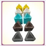 Anubhav Janni Pyramid Mobile Stand Portable Three-Sided Triangle Desktop Paradise Universal Phone Shape Holder Accessories Table ( pack of 10 ) - Image 2