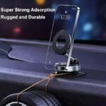 Anubhav Janni K007 Magnetic Phones Holder Vacuum Suction Magnetic Bracket New 360° Rotatable 180° Foldable Phone Holder for Car/Gym/Travel Upgraded Car Reinforced ( pack of 1 ) - Image 5