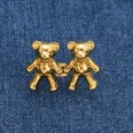 Anubhav Janni Cute Bear Snap Buckles Adorable and Functional Accessories Teddy Shape Design Detachable Jeans Button Adjustable Pins Waist Tightener Clip for Women Men (Pack of 2) - Image 5