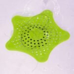 Anubhav Janni Silicone Star Shape Sink Filter Shower Drain Hair Catcher Anti-Clogging Floor Bathroom Accessories Shaped Strainer Hole Clog Filter- Kitchen ( pack of 4 ) - Image 2