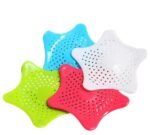 Anubhav Janni Silicone Star Shape Sink Filter Shower Drain Hair Catcher Anti-Clogging Floor Bathroom Accessories Shaped Strainer Hole Clog Filter- Kitchen ( pack of 4 ) - Image 6