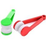 Anubhav Janni Microfiber Eyeglass Cleaner Glasses Spectacles Soft Brush Cleaning Tool Eyeglasses Clip Mini Eye Glass Cleaner, Premium Portable Sunglass Lens Specs With Key ( pack of 4 )